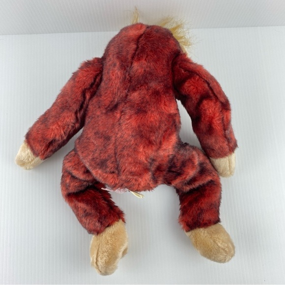 Ty Beanie Buddies Schweetheart Plush Vintage 1999 Monkey Valentines Red - Picture 3 of 11